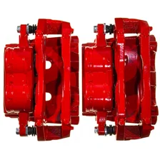 Front RED CALIPER PAIR W/BRKT for Jeep Wrangler image 5