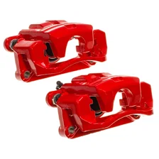 Rear RED CALIPER PAIR for Subaru image 6