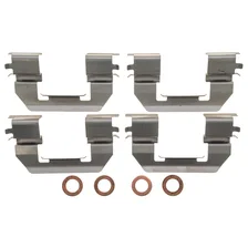 Front RED CALIPER PAIR W/BRKT image 7
