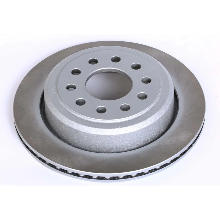 Rear SEMI COATED ROTOR for Lincoln Town Car