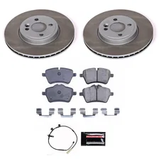 Front SEMI-COATED ROTOR KIT for Mini Cooper image 1