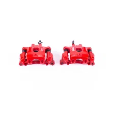 Rear RED CALIPER PAIR W/BRKT for Toyota image 2