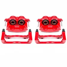 Front RED CALIPER PAIR W/BRKT image 2