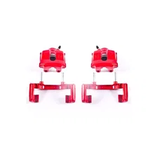 Front RED CALIPER PAIR W/BRKT for BMW image 2
