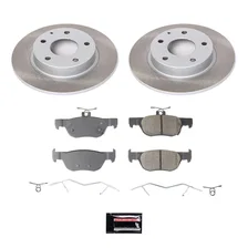 Rear SEMI-COATED ROTOR KIT for Mazda CX-30 image 1