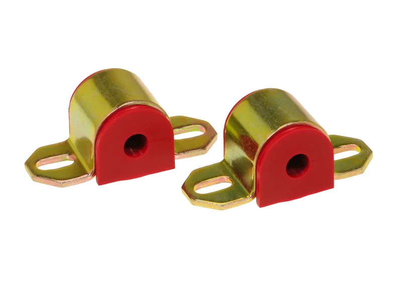 Prothane 19-1127, Universal Sway Bar Bushings - 9/16in for B Bracket - Red