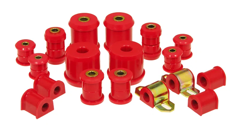 Prothane 13-2002, 00-05 Mitsubishi Eclipse Total Kit - Red