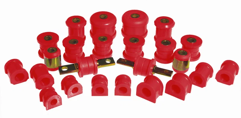 Prothane 8-2019, 01-03 Honda Civic Total Kit - Red