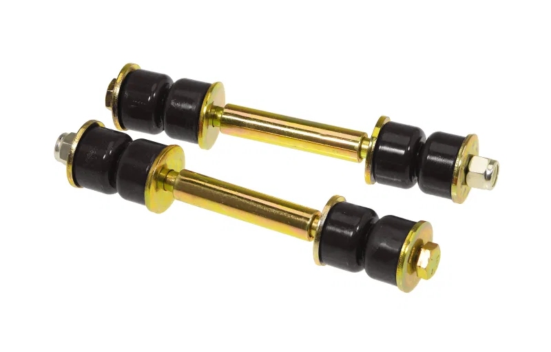 Prothane 19-408-BL, Universal End Link Set - 4 1/4in Mounting Length - Black