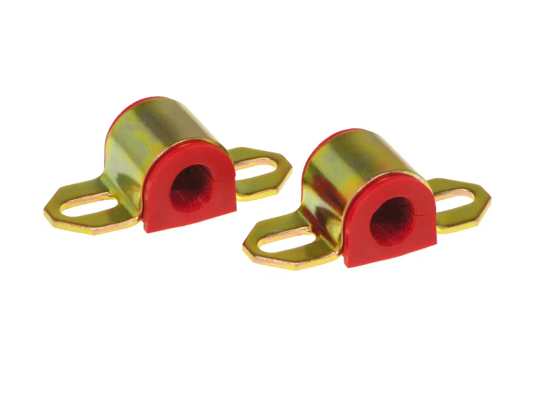 Prothane 19-1106, Universal Sway Bar Bushings - 3/4in for A Bracket - Red