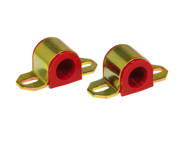 Prothane 19-1144, Universal Sway Bar Bushings - 28mm for B Bracket - Red