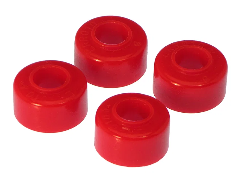 Prothane 25-43007, Range Rover Rear Lower Shock Bushings - Red
