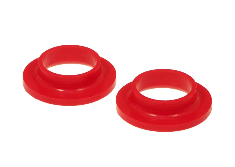 Prothane 19-1706, Universal Coil Spring Isolators - Pair - Red