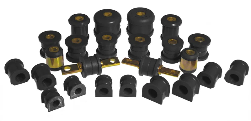 Prothane 8-2019-BL, 01-03 Honda Civic Total Kit - Black