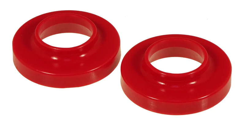 Prothane 1-1701, Jeep TJ Front Coil Spring Isolator - Red