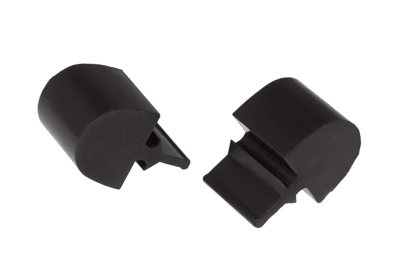 Prothane 19-1324-BL, Universal Bump Stop Pull Through Style - Black