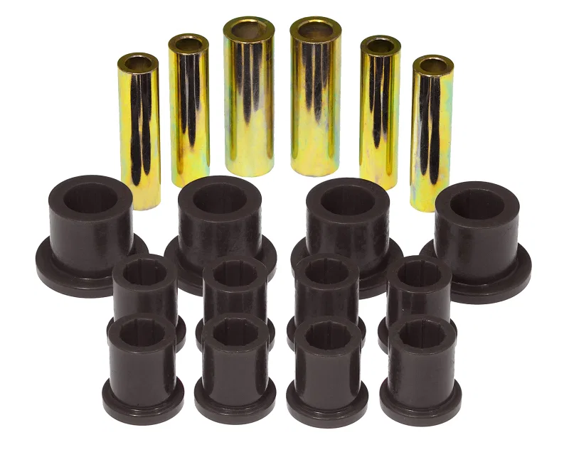 Prothane 6-1055-BL, 04-06 Ford F150 Rear Leaf Spring Bushings - Black