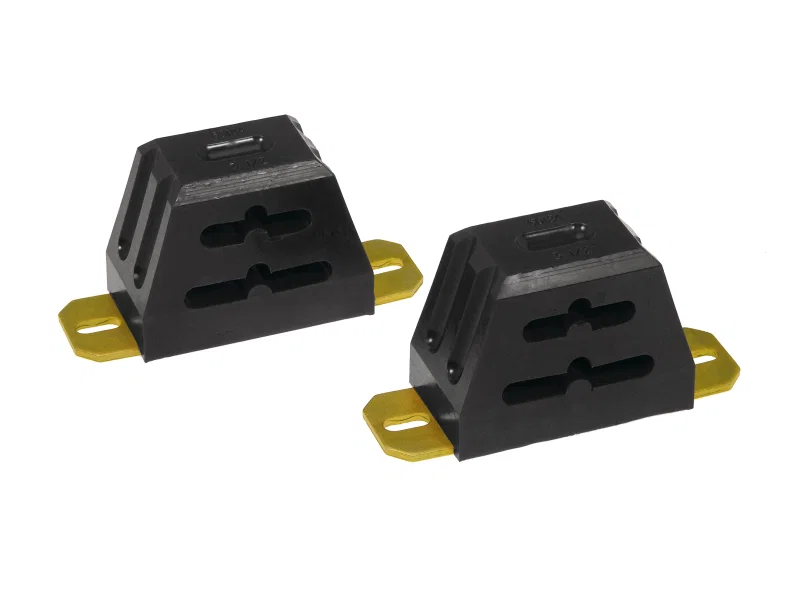 Prothane 19-1309-BL, Universal Bump Stop 3 1/2 Multi-Mount - Black
