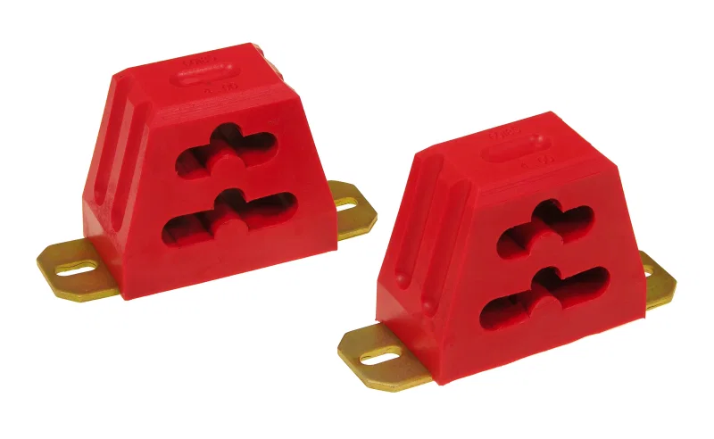 Prothane 19-1310, Universal Bump Stop 4 Multi-Mount - Red