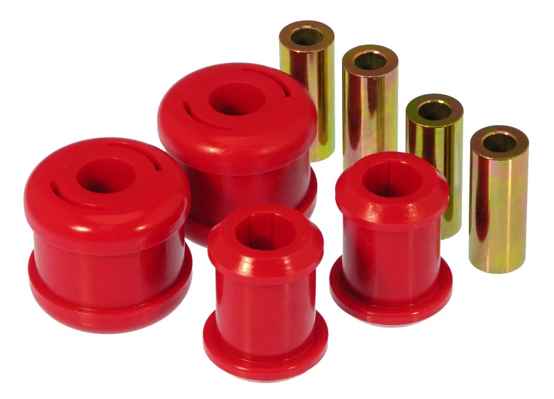 Prothane 8-215, 01-02 Honda Civic Front Control Arm Bushings - Red