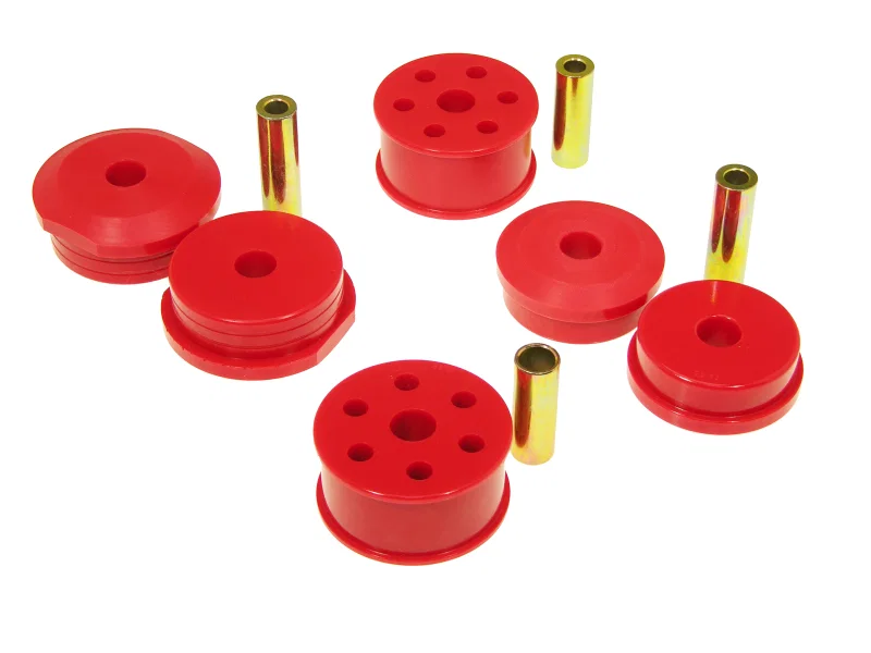 Prothane 13-1903, 00-05 Mitsubishi Eclipse V6 4 Mount Kit - Red
