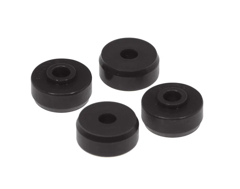 Prothane 19-921-BL, Universal Shock Bushings - Stem Type - Small Nipple - Black