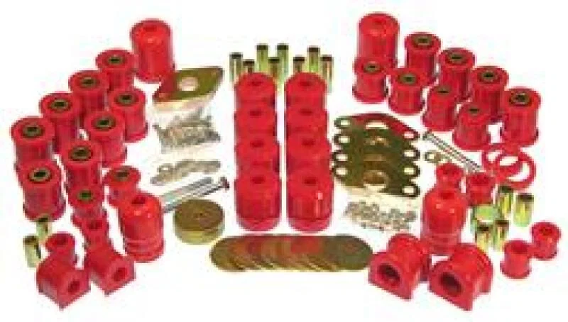 Prothane 1-2018, 07-11 Jeep Wrangler Total Kit - Red