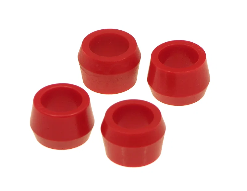 Prothane 19-916, Universal Shock Bushings - Small Hourglass - 3/4 ID - Red