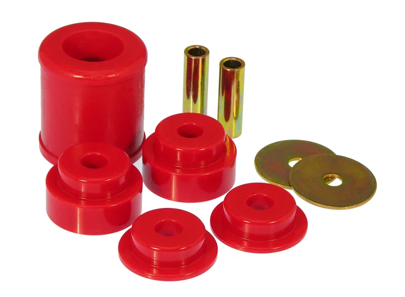 Prothane 14-1603, Nissan Diff Bushings - Red
