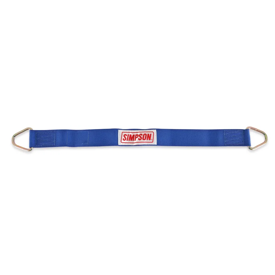 Simpson Safety 35010BJ, Racing Junkyard Dog Axle Strap - Blue
