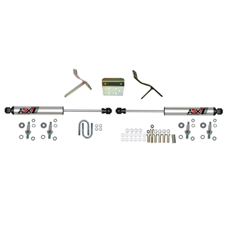 Skyjacker 2239, 09-13 Ram 2500/09-12 3500 ADX 2.0 Dual Stabilizer Kit w/ CNC Machined Polished Alum