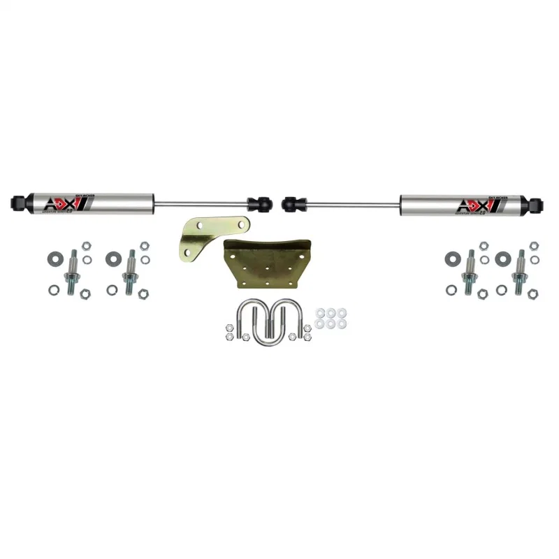 Skyjacker 2299, 00-05 Ford Excursion ADX 2.0 Dual Stabilizer Kit w/ CNC Machined Polished Alum.