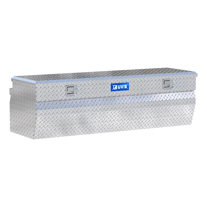 UWS TBC-60-W, Bright Aluminum 60" Wedge Utility Chest Box (LTL Shipping Only)