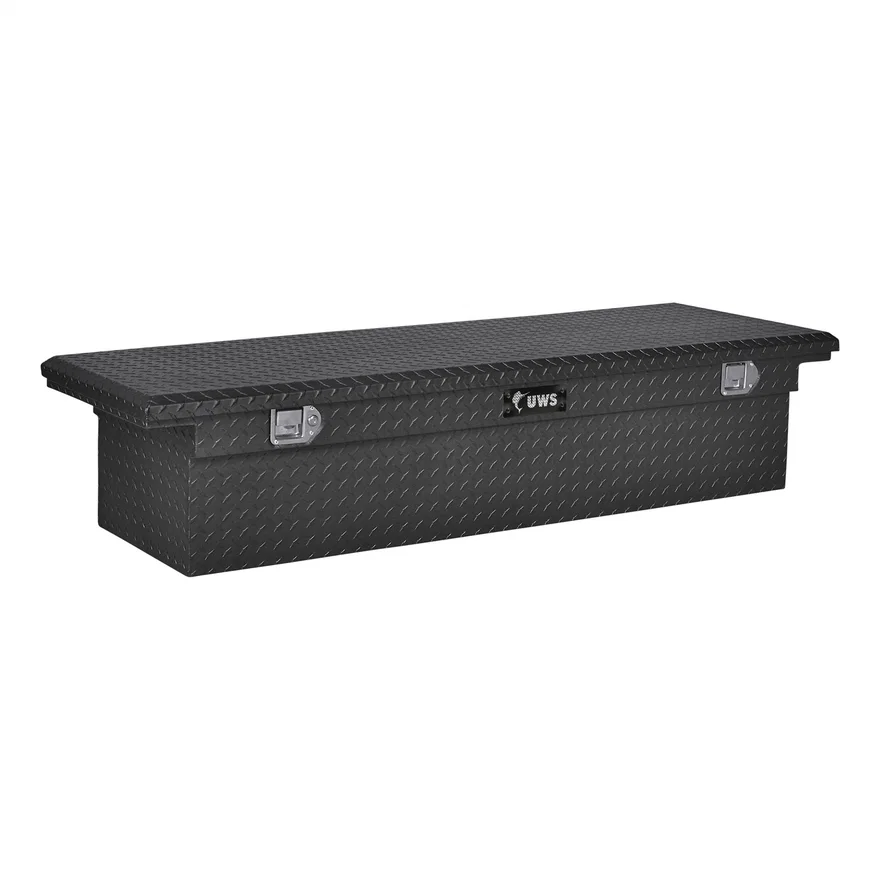 UWS EC10473, 69" Crossover Truck Tool Box with Low Profile (TBS-69-LP-MB Packaged for Parcel)