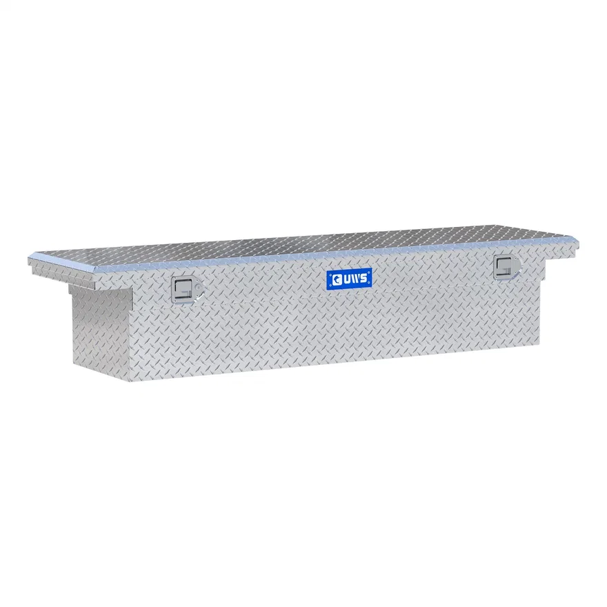 UWS TBS-72-LP, Bright Aluminum 72" Crossover Truck Tool Box, Low Profile (LTL Shipping Only)