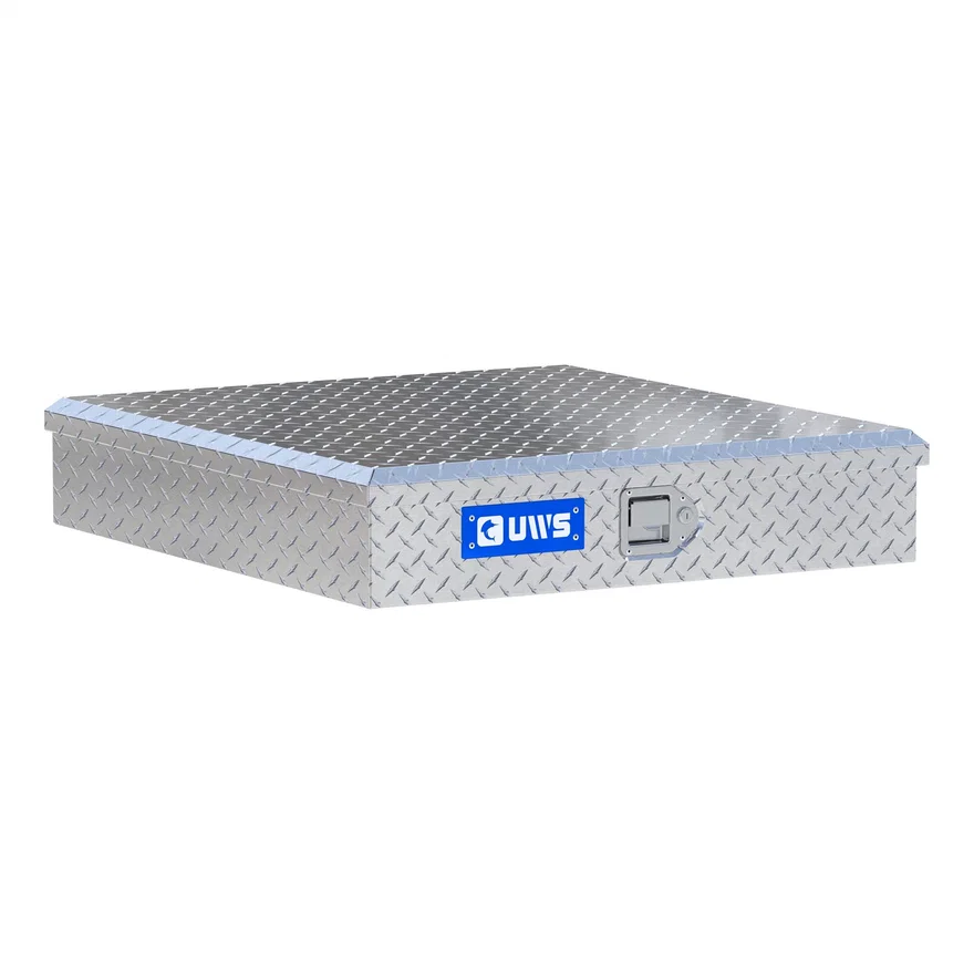 UWS TCB-34, Bright Aluminum 34" Dog Box Accessory Box (LTL Shipping Only)