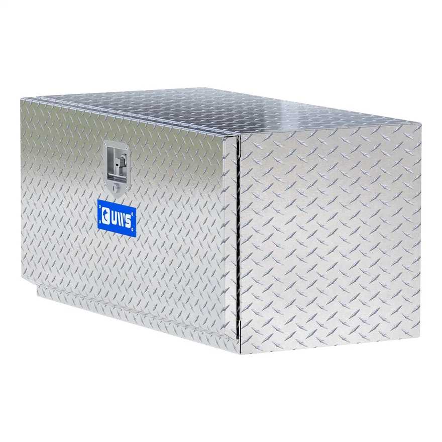 UWS TBUB-36, Bright Aluminum 36" Single-Door Underbody Tool Box (LTL Shipping Only)