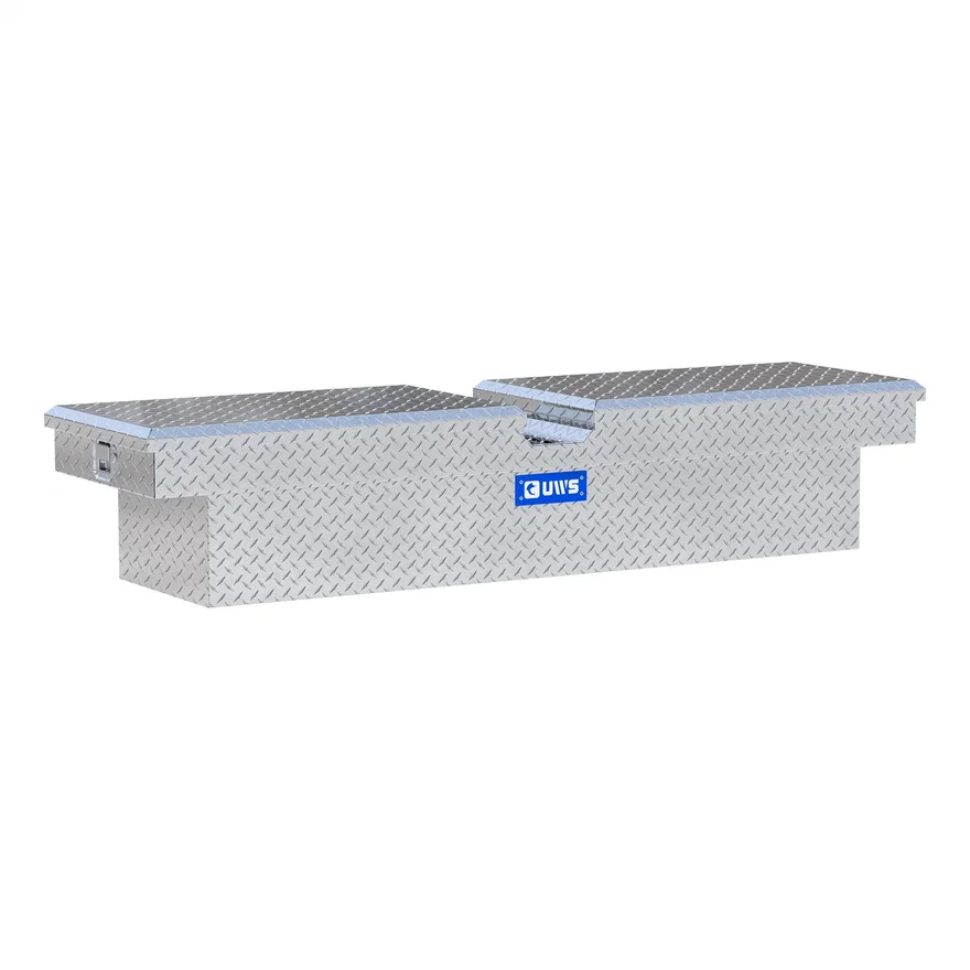 UWS TB-72, Bright Aluminum 72" Gull Wing Crossover Truck Tool Box (LTL Shipping Only)