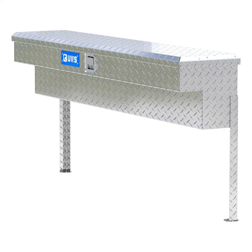 UWS TBSM-60, Bright Aluminum 60" Truck Side Tool Box (LTL Shipping Only)