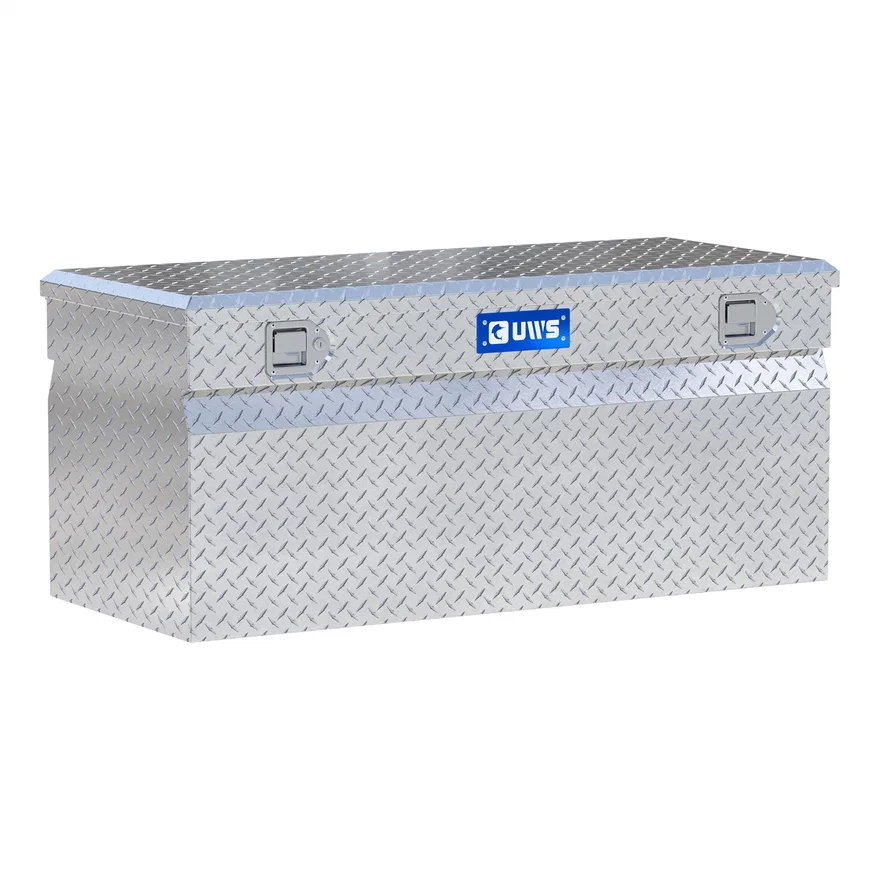 UWS TBC-48-DD, Bright Aluminum 48" Cargo Carrier Utility Chest Box (LTL Shipping Only)
