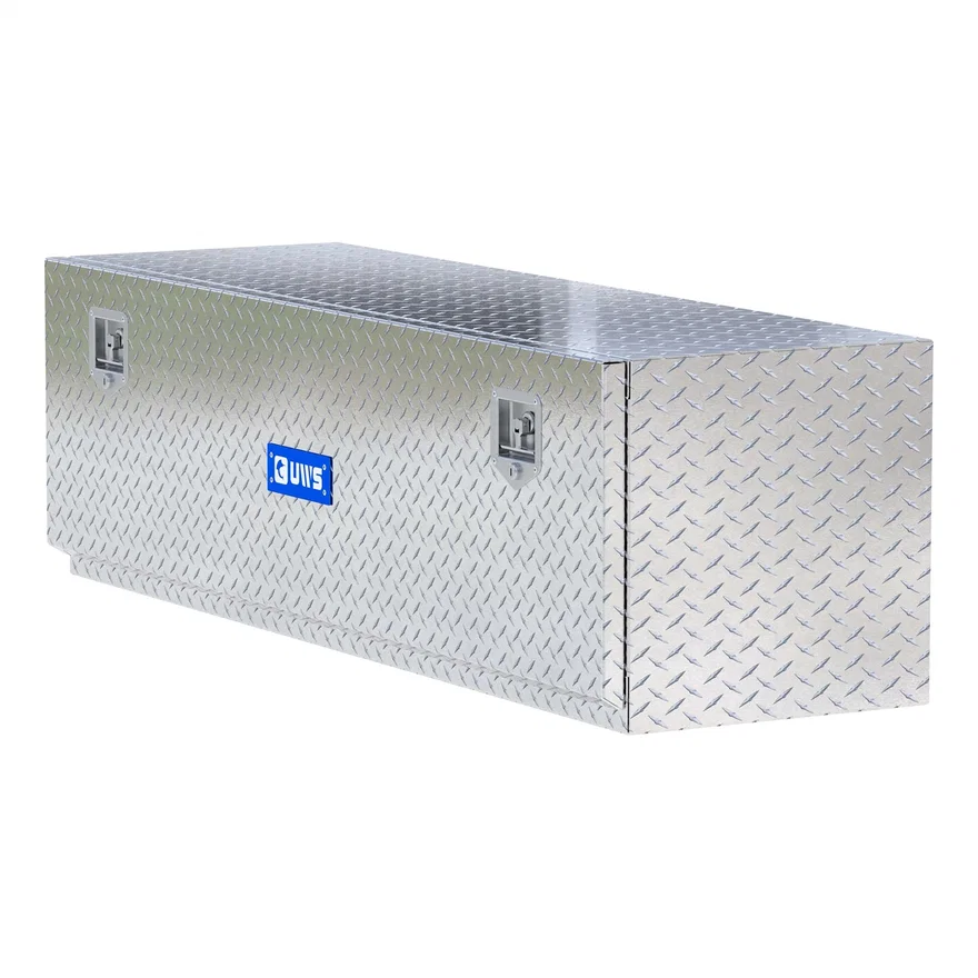 UWS EC40111, Bright Aluminum 60" Single-Door Underbody Tool Box (Heavy Packaging)