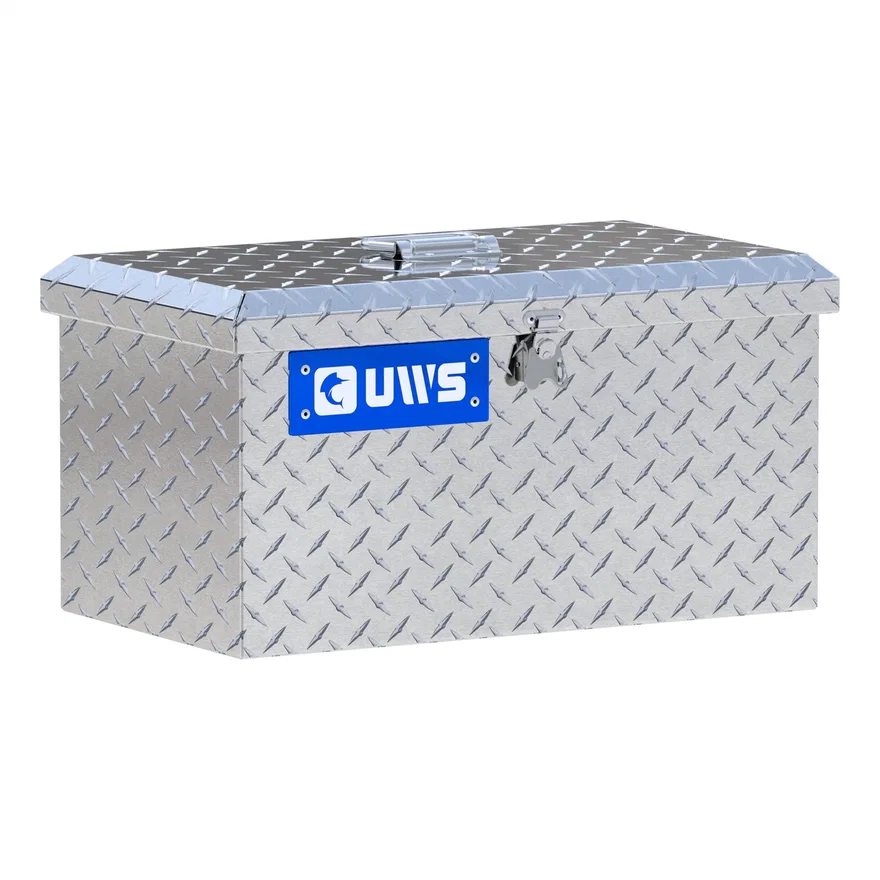 UWS TB-2, Bright Aluminum Tote Box (LTL Shipping Only)