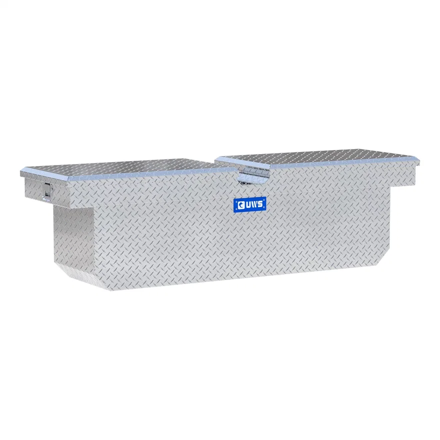 UWS TBD-72, Bright Aluminum 72" Deep Gull Wing Crossover Truck Tool Box