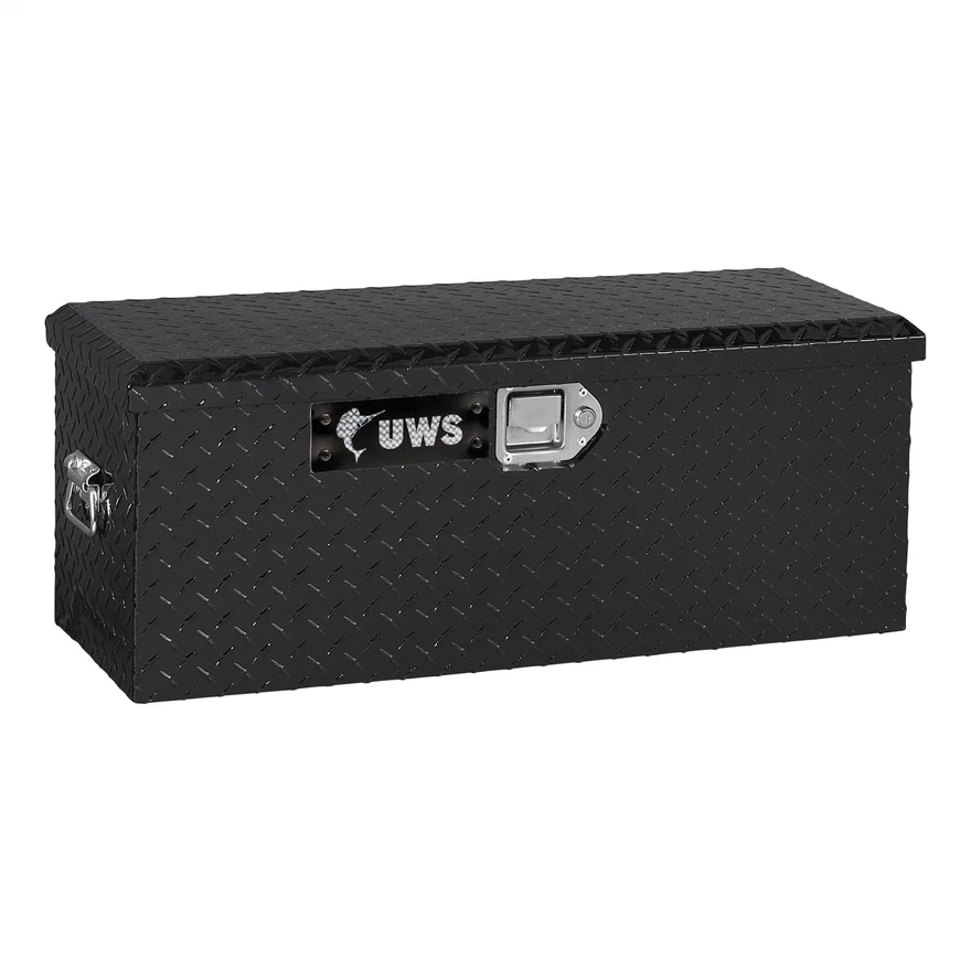 UWS ATV-BLK, Gloss Black Aluminum ATV Tool Box (LTL Shipping Only)