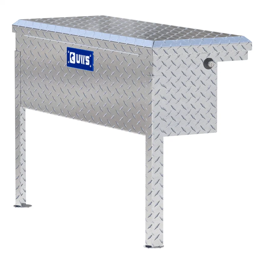 UWS TBSM-36-LP, Bright Aluminum 36" Truck Side Tool Box with Low Profile (LTL Shipping Only)