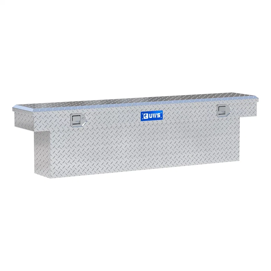 UWS TBSD-69-SL, Bright Aluminum 69" Deep Slim-Line Crossover Truck Tool Box (LTL Shipping Only)