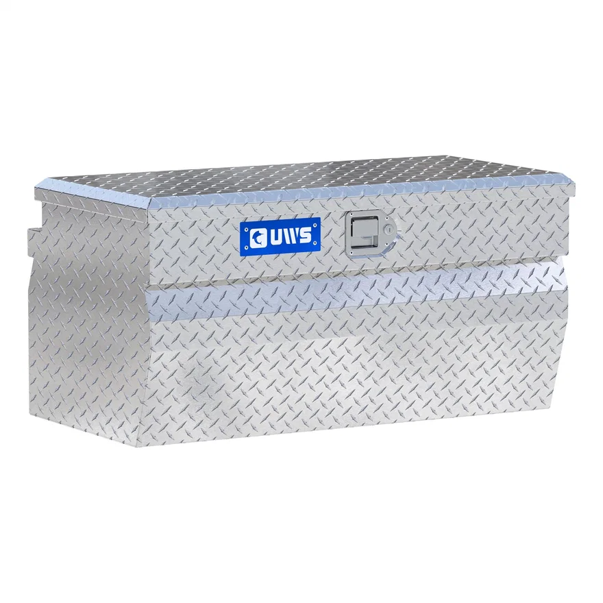 UWS EC20161, Bright Aluminum 36" Wedge Utility Chest Box (Heavy Packaging)