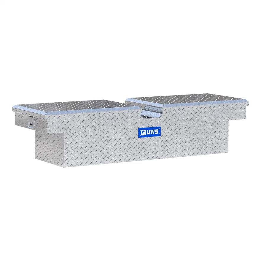 UWS TB-60, Bright Aluminum 60" Gull Wing Crossover Truck Tool Box (LTL Shipping Only)