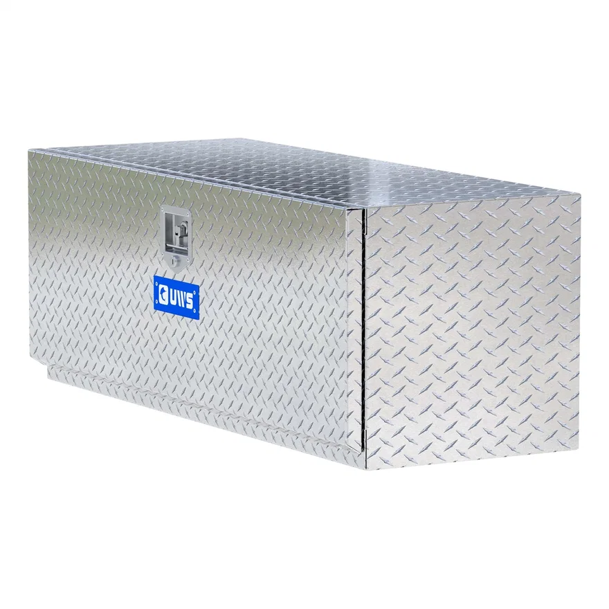 UWS TBUB-48, Bright Aluminum 48" Single-Door Underbody Tool Box (LTL Shipping Only)