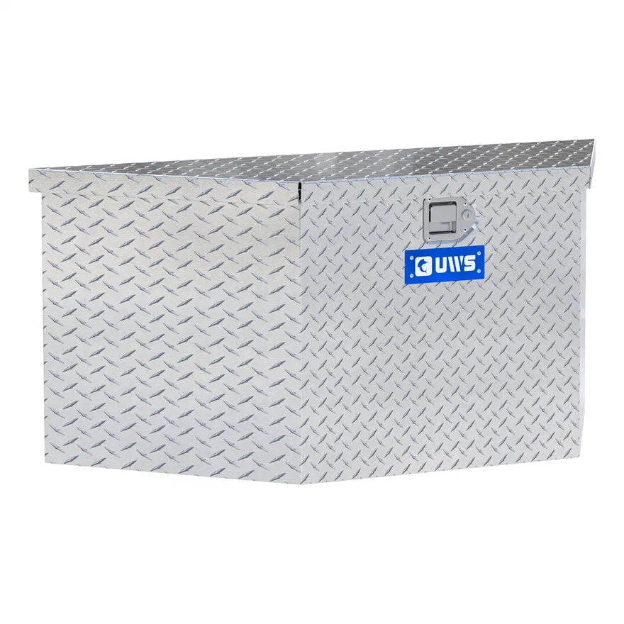 UWS EC20431, Bright Aluminum 49" Trailer Tongue Box (Heavy Packaging)